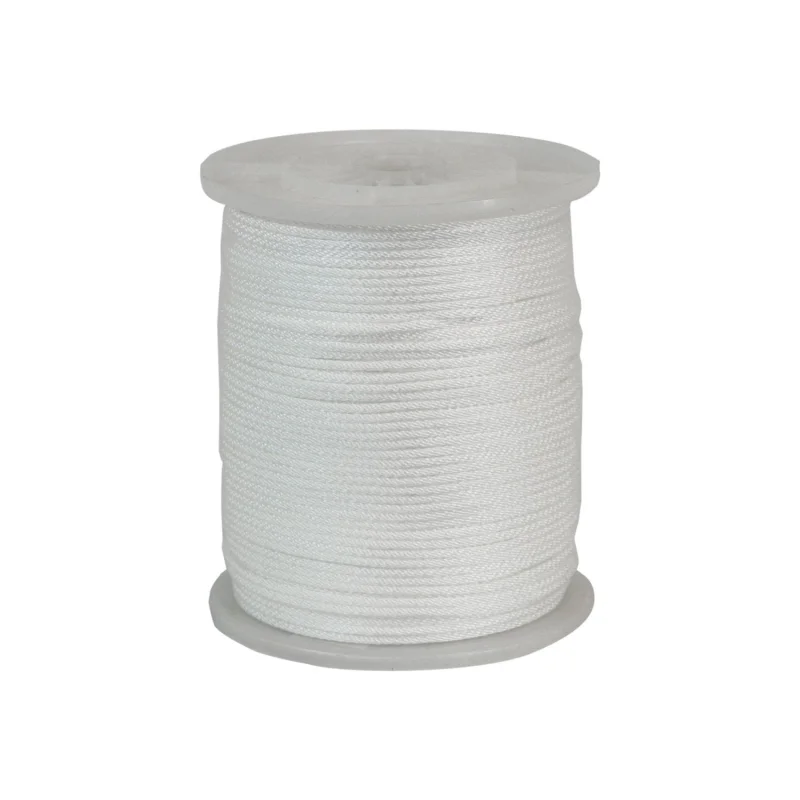 Rope 105050 1000-Feet Solid Braid Nylon Cord Rope, 3/16 Inch