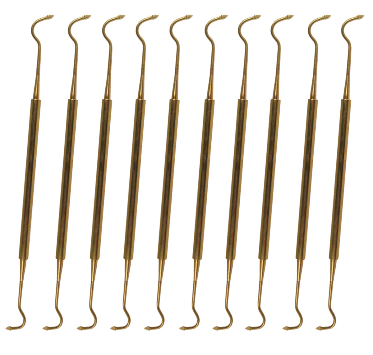 (10 Pack) O-Ring Pick (Brass) [P/N:OPICK-BR]