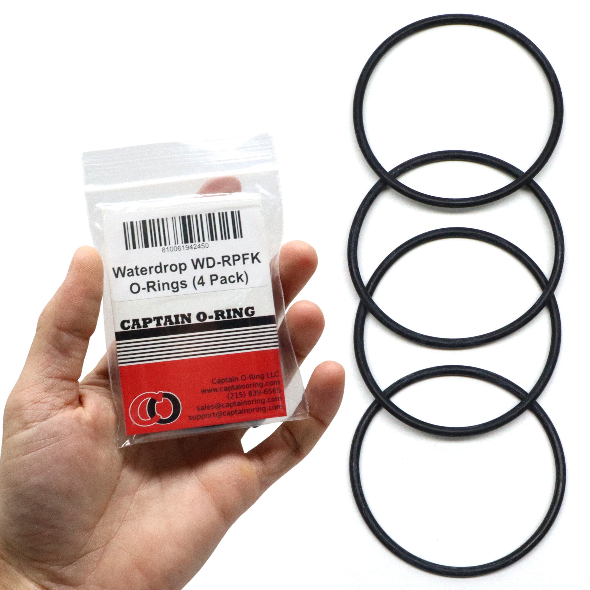 O-Rings for Waterdrop Spin Down Filter WD-RPFK WD-PFK (4 Pack)