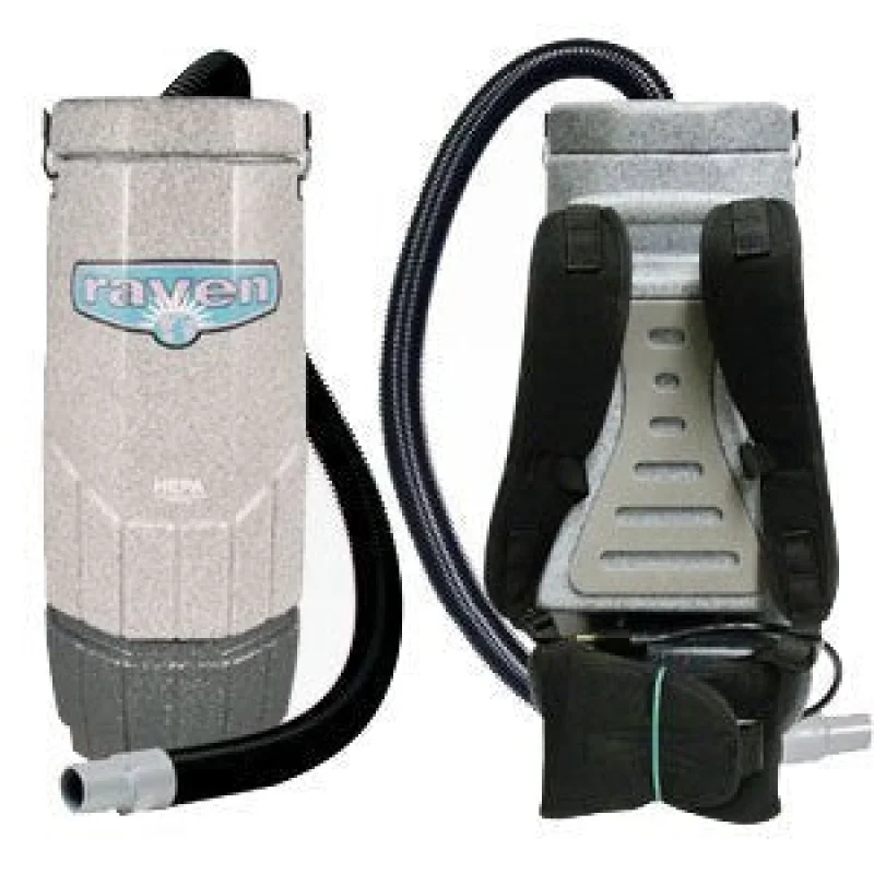 Sandia 70-2000 Super Raven, Backpack Vacuum, Machine Only, 1340W, 120 CFM, 1.5 hp, 2-StageMotor, 6 Quart