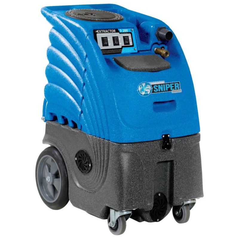 Sandia 80-2500 Dual 2 Stage Vacuum Motor Sniper Commercial Extractor, 12 Gallon Capacity, 500 psi Pump