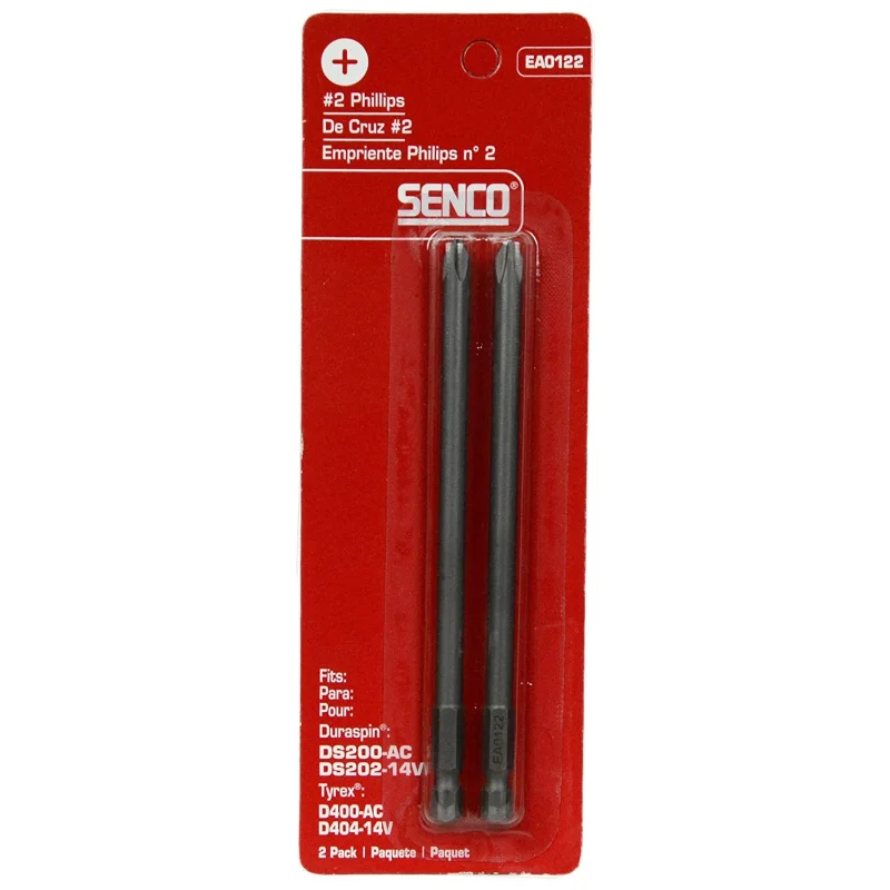 Senco EA0122 #2 Phillips Duraspin/Tyrex Bits (2 Pack)