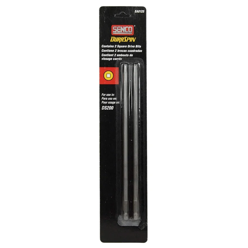 Senco EA0125 Duraspin #2 Square Drive Bits – 2 Pack
