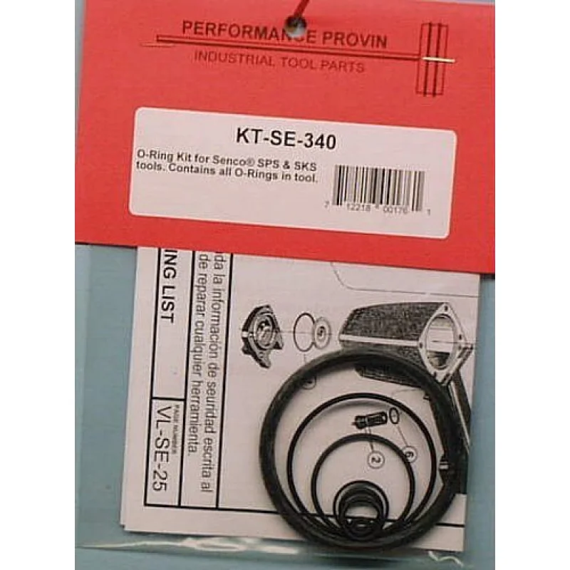 Senco SPS SKS-L, SKS-M, SKS-N Staple Gun O-Ring Kit – KTSE340