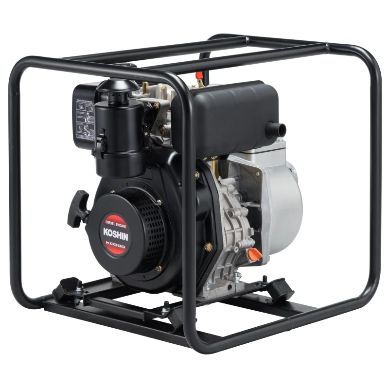 SEV-80D-BAA: Clear Water Pump 3″ Koshin Diesel