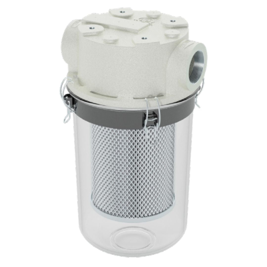 Solberg ST-235P-400C See Through Bucket Filter