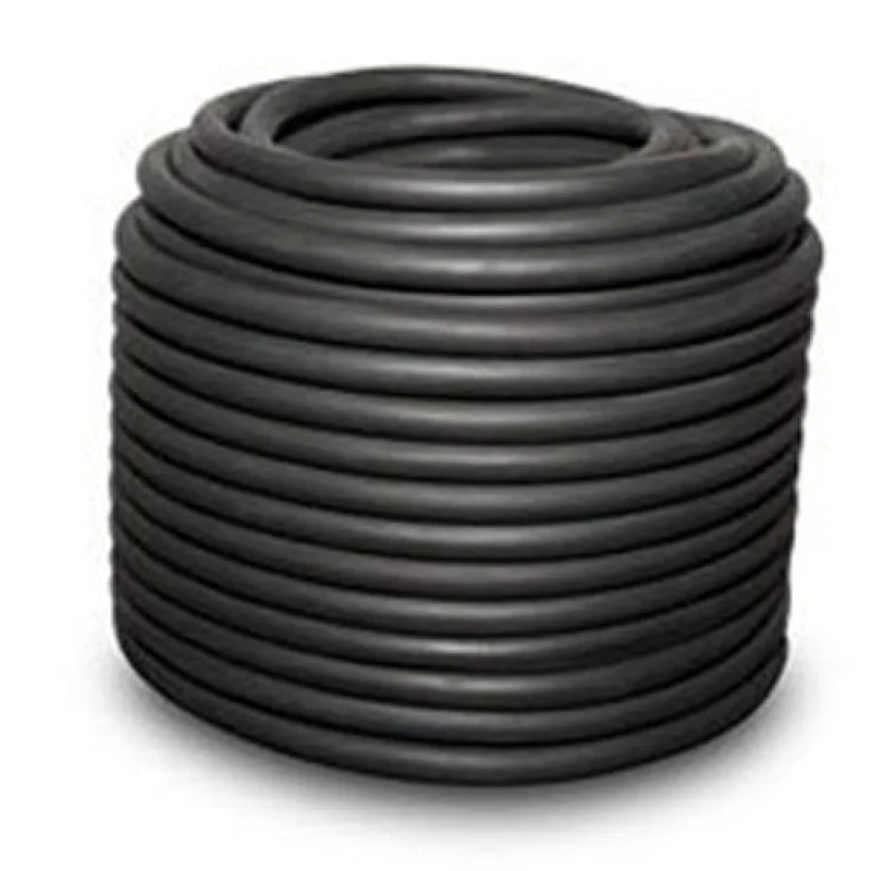 Solid Core Rubber Rope – 7/16″ x 150 ft., Black