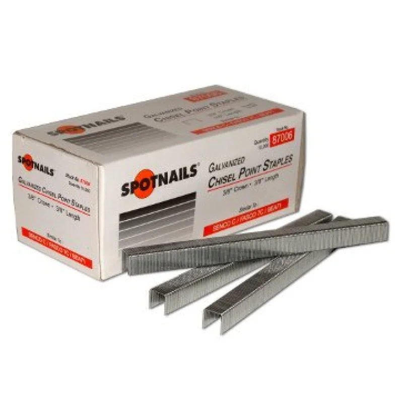 Spotnails 87006 3/8″ Staples Carton of 20 Boxes