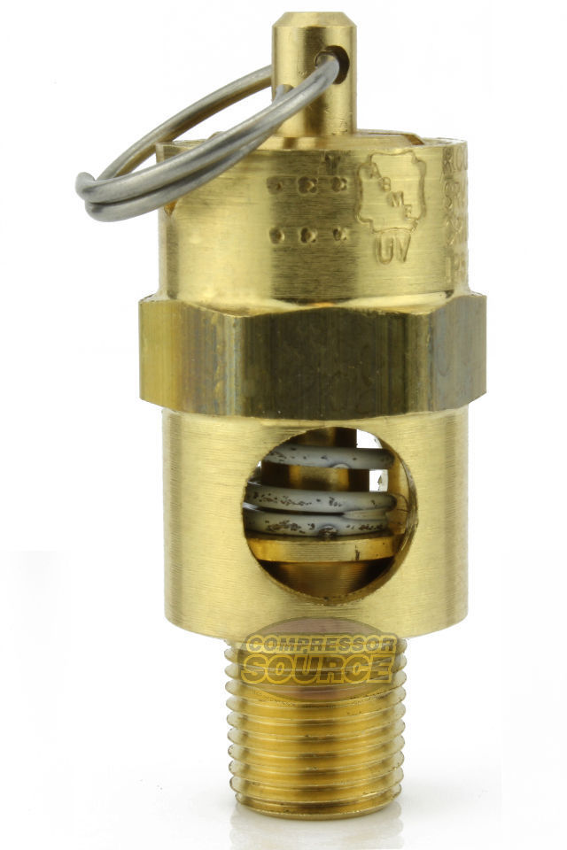 325 PSI 1/8" MNPT Pressure Relief Safety Pop Off Valve Conrader SRV250