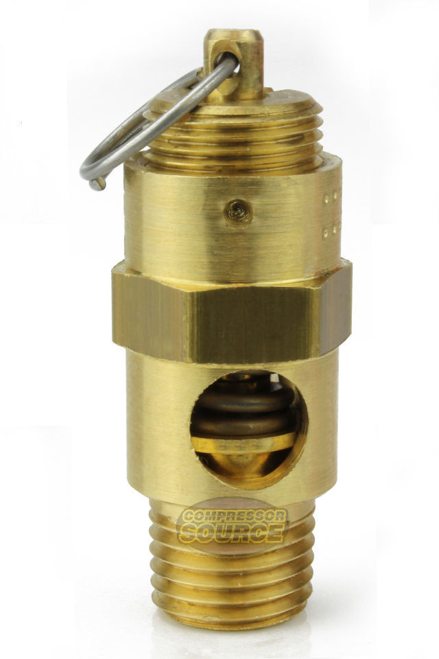10 PSI 1/4" MNPT Pressure Relief Safety Pop Off Valve CAS25010