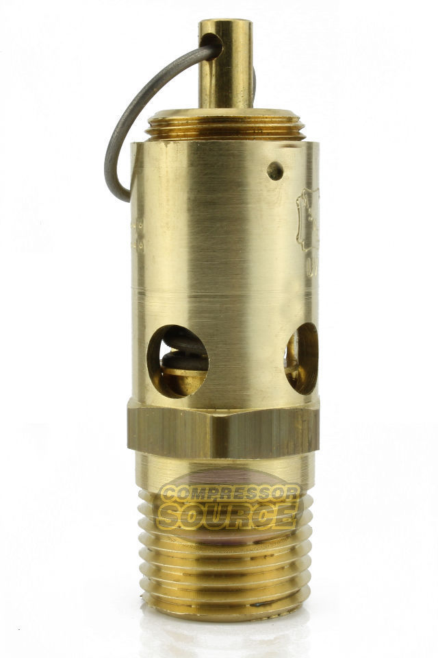 150 PSI 1/2" MNPT Pressure Relief Safety Pop Off Valve Conrader SRV390