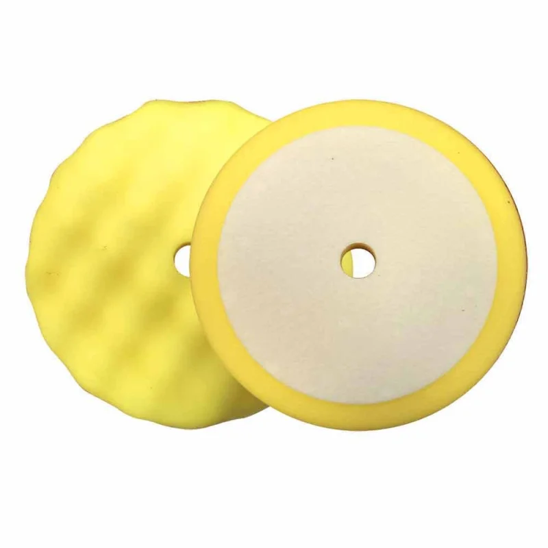 Superior Pads and Abrasives PCY08 8″ Buffing Foam Pad for Compounding (Yellow)