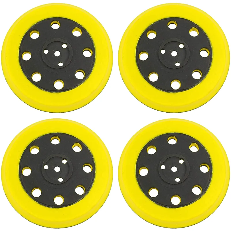 Superior Parts RSP45 5″ Dia 8 Vacuum Holes Hook & Loop Sanding Pad for Bosch 2610917408, RSP45 DD (Pair)
