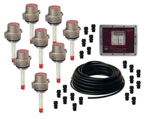 FloTech Checkmate Overfill System (Top Detection Only) w/ 8 Compartments