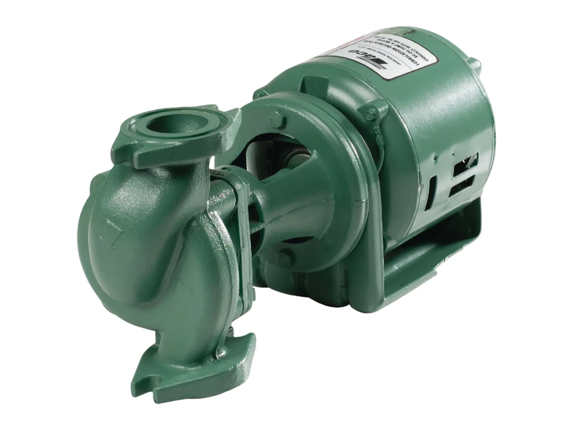 Taco 112-14S In-Line Circulator, 3/4" Suction, 1-1/2" Discharge, 0.33HP, 3450RPM, 115V