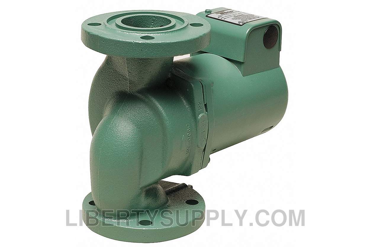 Taco 2400-65Y-3P, 2400 Series In-Line Circulator Pump 2" Flgd, 1/3HP, 3450RPM, 230v, 1PH