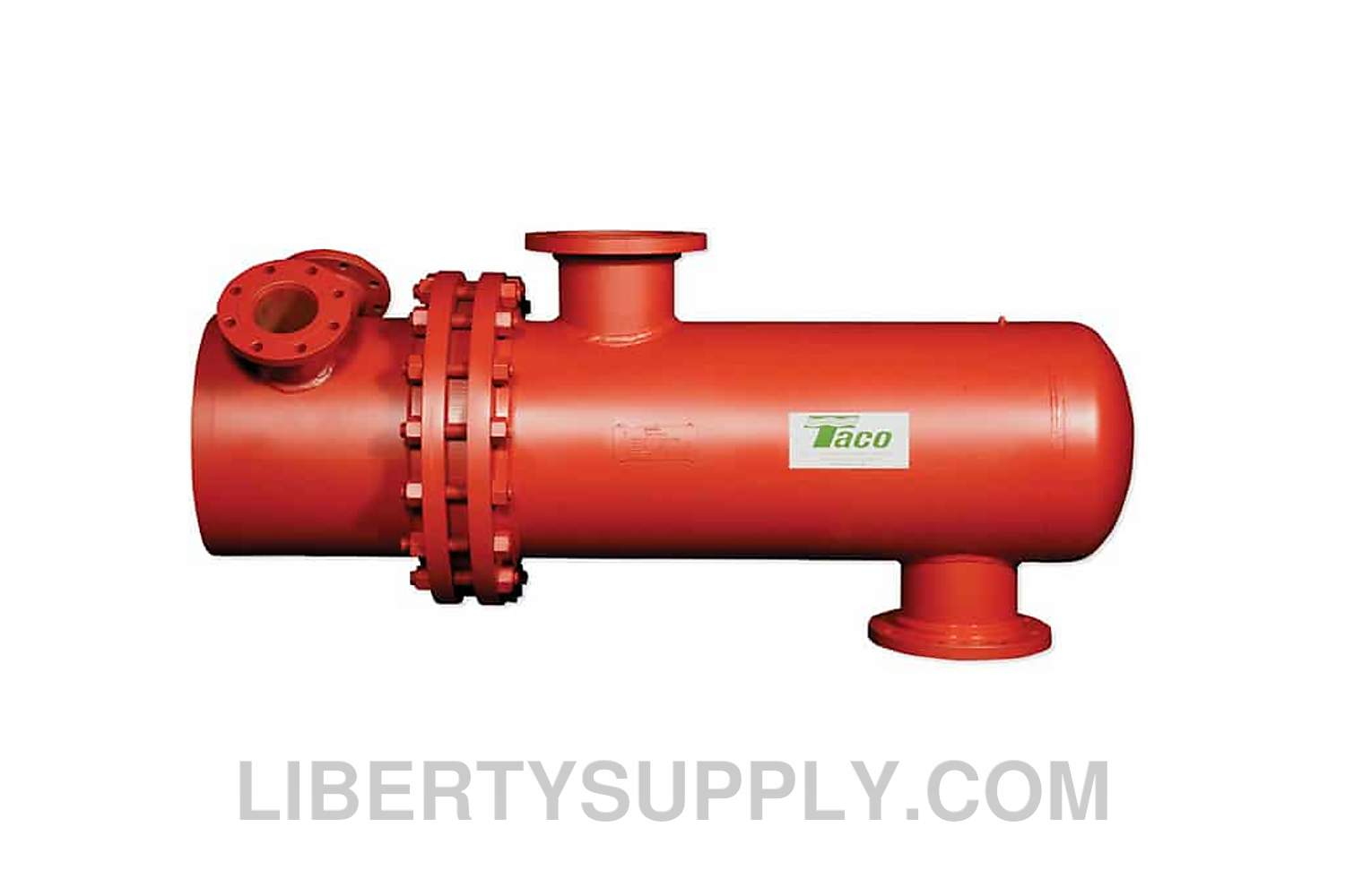 Taco E06212-L4A1FT06, U-Tube Heat Exchanger, 6", 2 Pass, 72" Bundle, Cast Iron Head, Cu/Ni 90/10