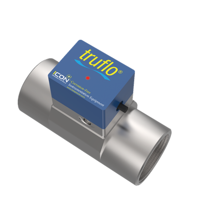 ICON TK3W-08-SS, SS Paddle Flow Meter, 1/4" Connection, Blind Display