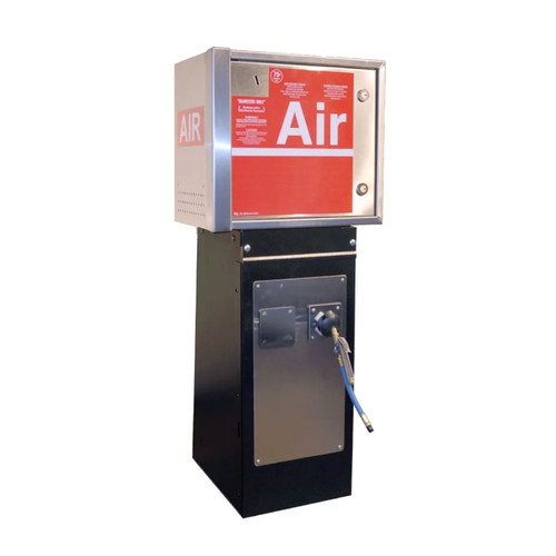 TPI Coin-Operated Air Machine w/ Base Mounted Hose Reel