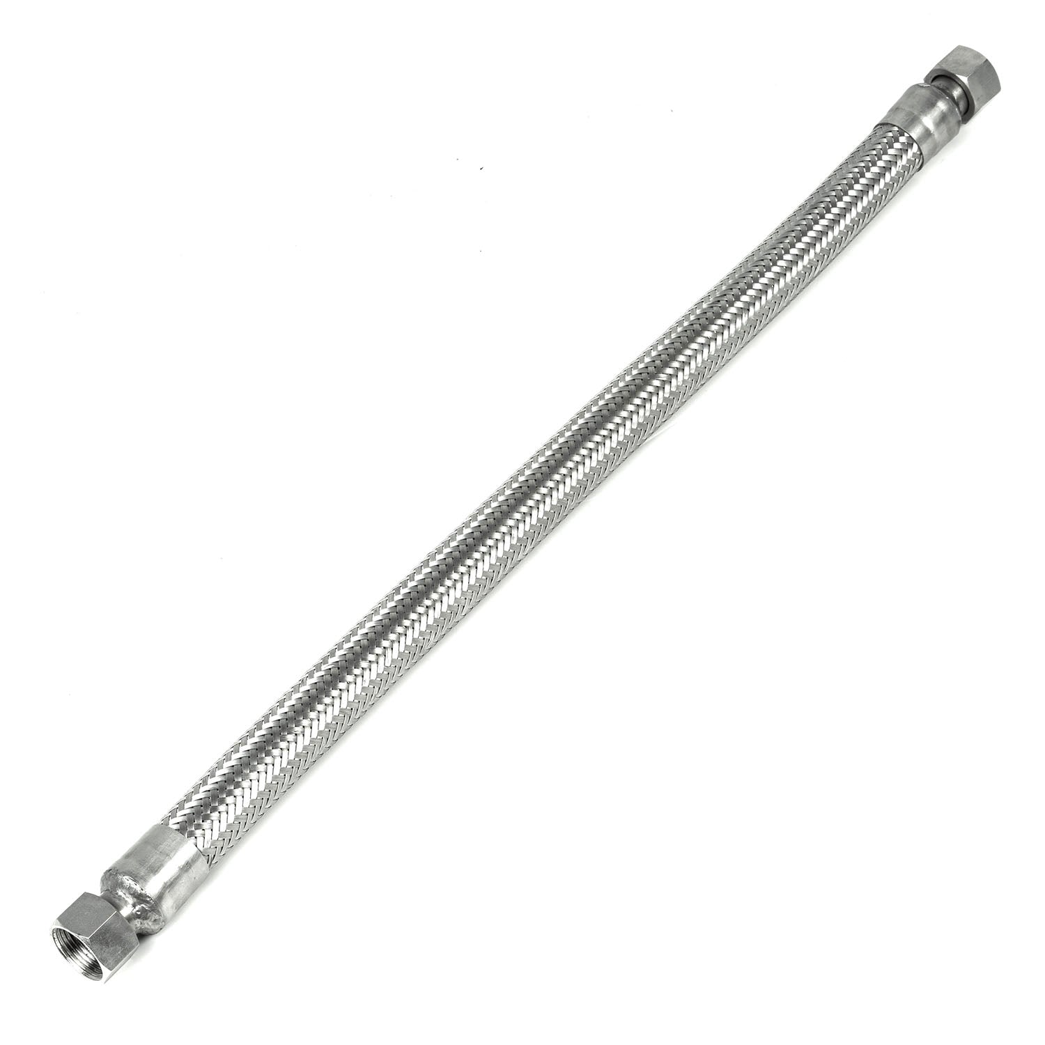 3/4" x 24" Stainless Steel Compressed Air Line Metal Flex Hose Compressor Tube