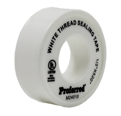 1/2In X 520In, 0.075Mm (3.0Mil) Proferred Thread Sealing Tape (50/Pkg.)