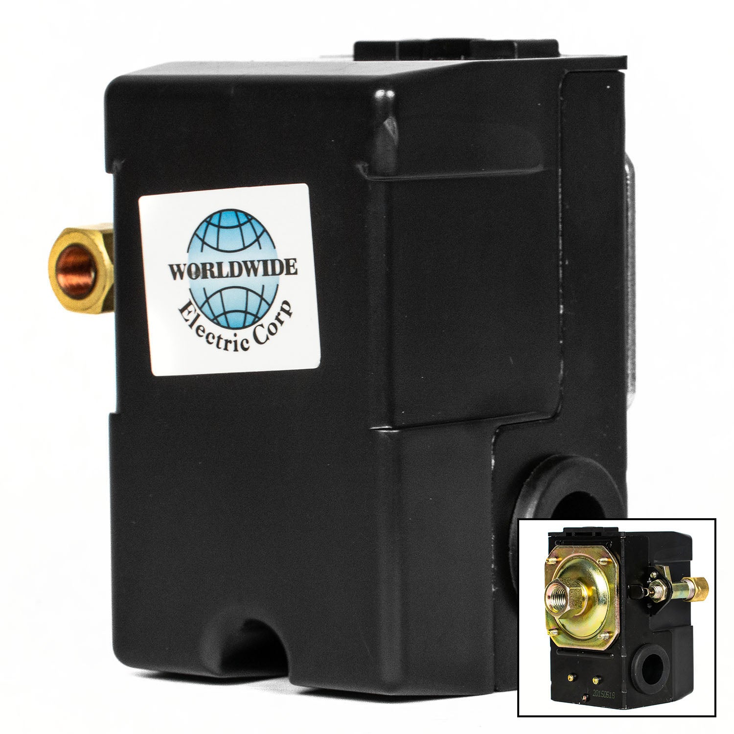 1 Port Pressure Switch 140 - 175 PSI 16 Amp 1/4" NPT WPAL140/175U
