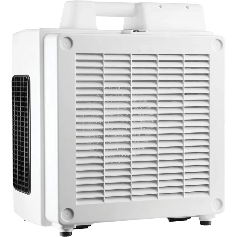 XPOWER X-3780 Professional 4-Stage HEPA Air Scrubber with Activated Carbon Filter, White